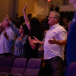 Church worship at Easter in Conejo Valley